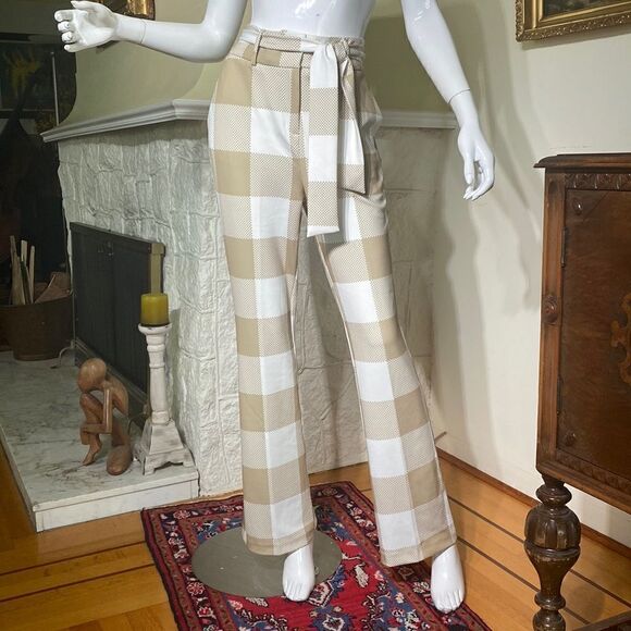 7th Avenue New York & Co. 60’s Inspired Plaid Pants - Picture 2 of 12